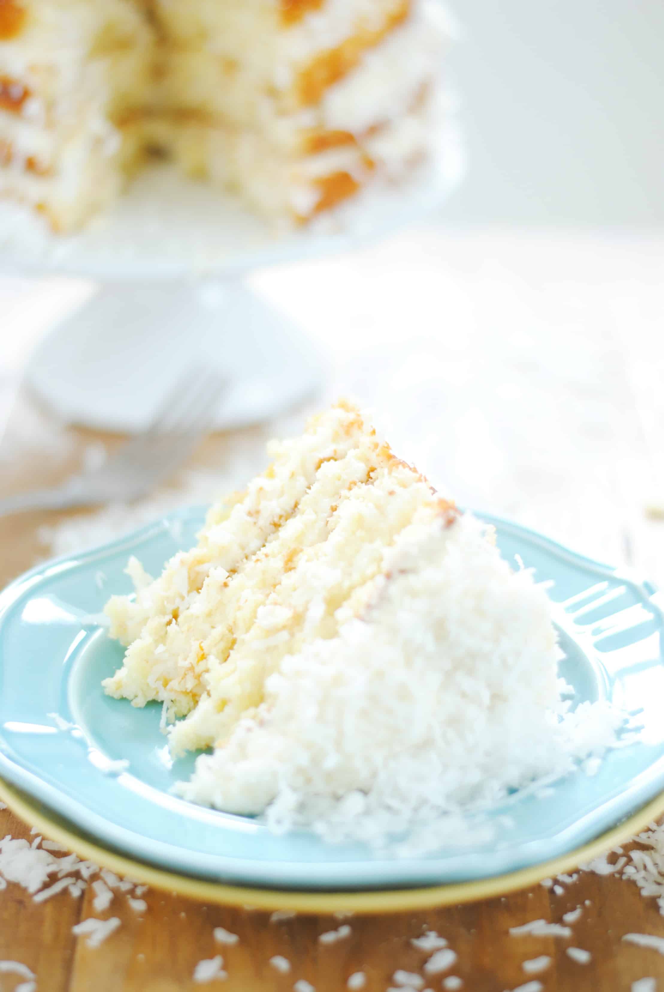 Cococnut Cake | somethingswanky.com