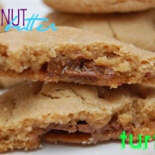 PB Turtle Kiss Surprise Cookies Recipe