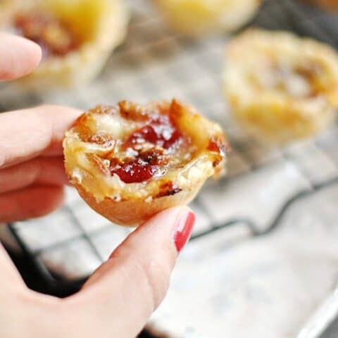 Cranberry Brie Mini Pies