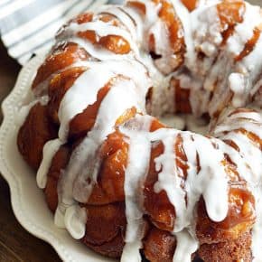 This easy pumpkin monkey bread melts in your mouth and is an instant crowd pleaser!