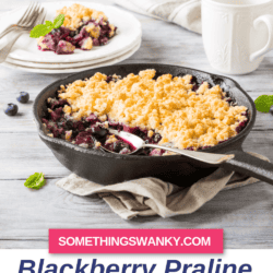 Blackberry Praline Crumble