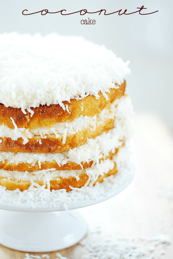 Cococnut Cake | somethingswanky.com