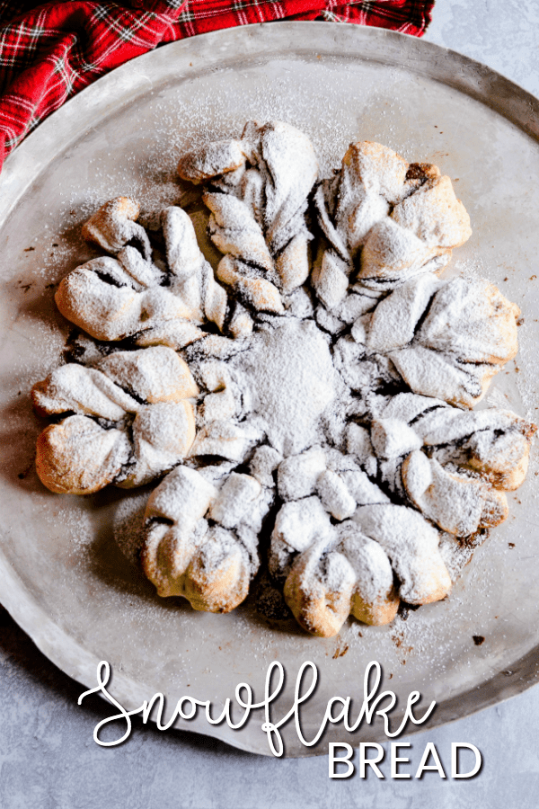 This elegant Snowflake Bread is simpler to make than you would think.